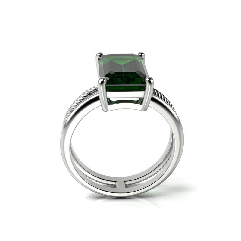 Platinový zásnubní prsten