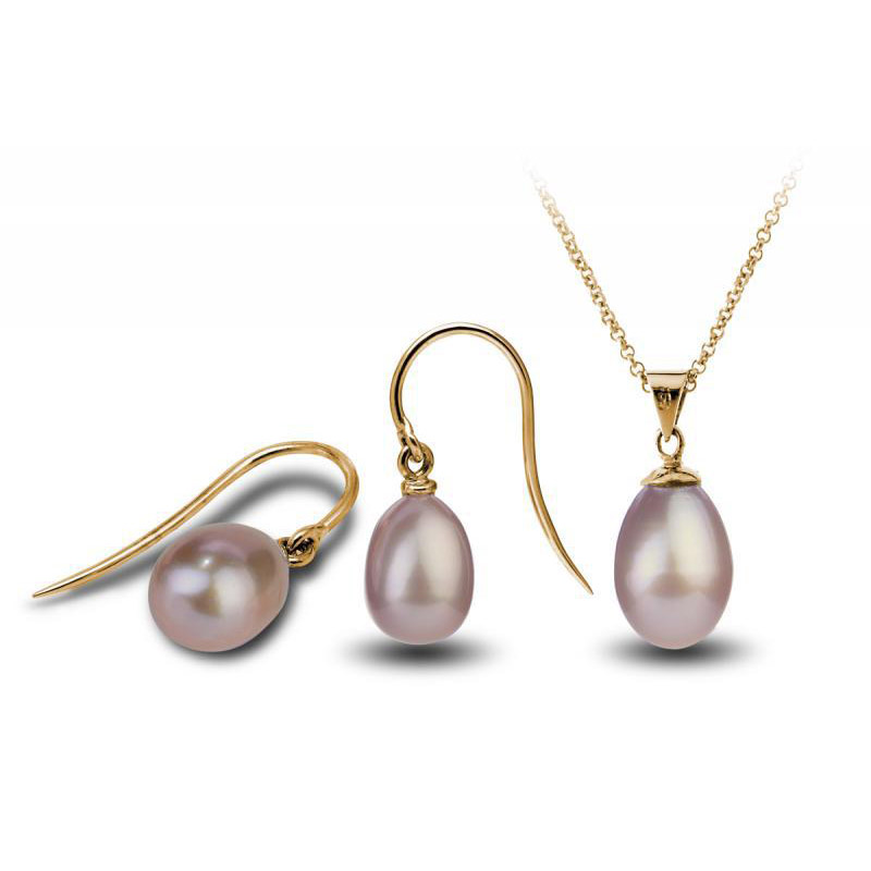 Zlatá perlová kolekcia Elyse