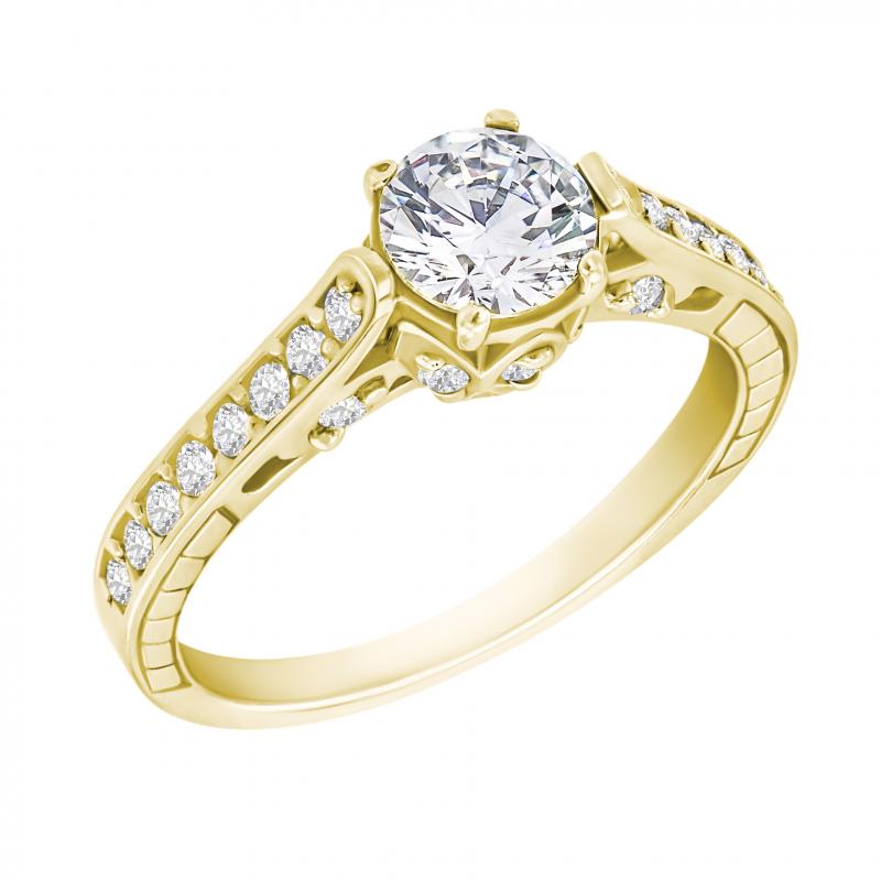 Prsten ze žlutého zlata 27656