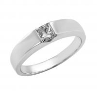 Zásnubní prsten s princess diamantem Phiroza