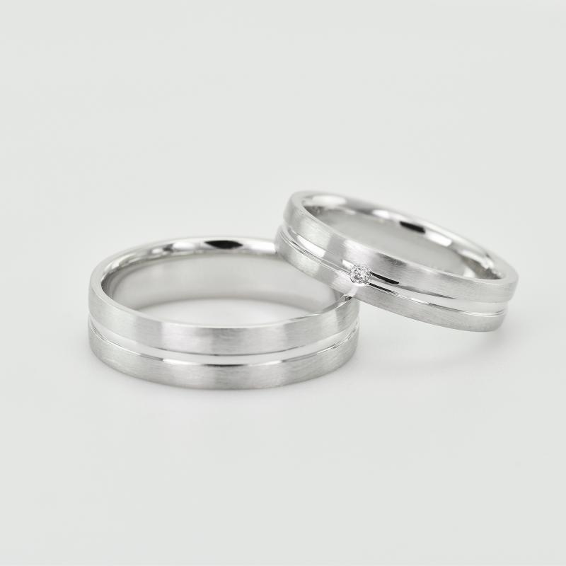 Snubní prsteny z platiny 30096