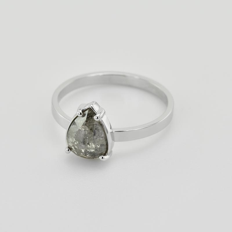 Zlatý prsten s pear diamantem 34306