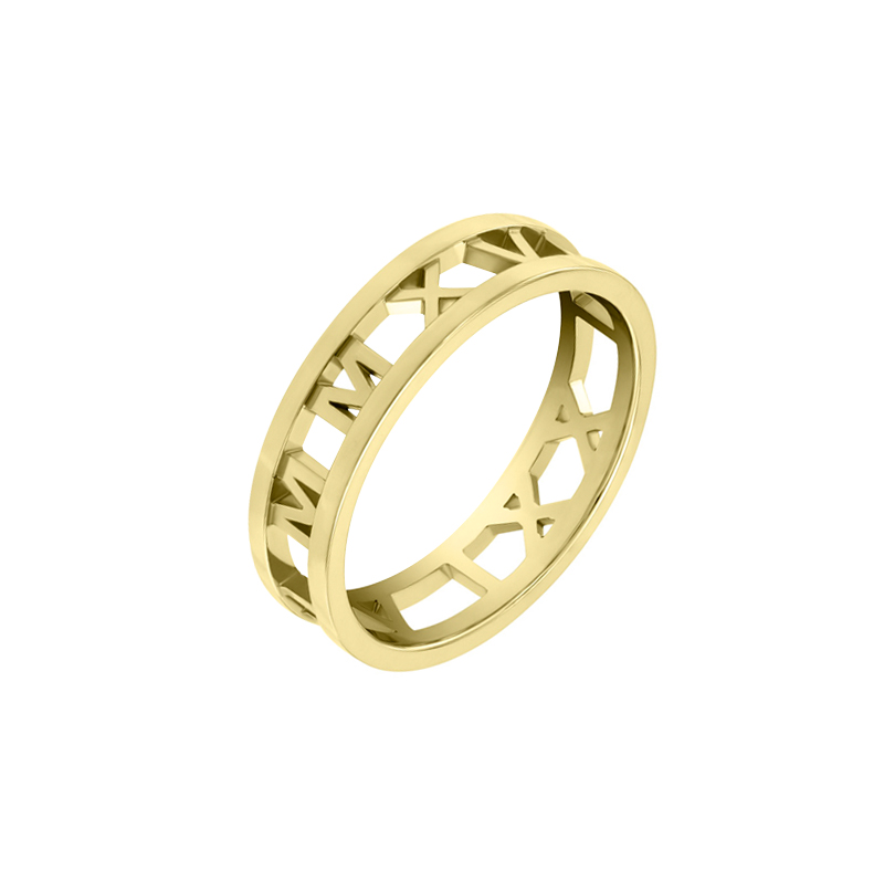 Dámský snubní prsten ze zlata 34726