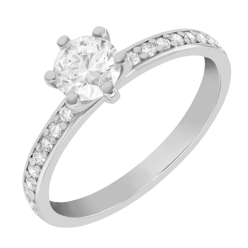 Diamantový zásnubní prsten 41746