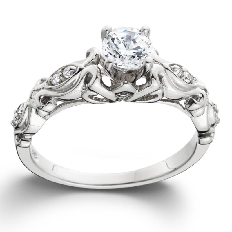 Diamantový zásnubní prsten 4446