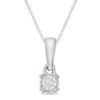 Jednoduchý diamantový náhrdelník Josefine