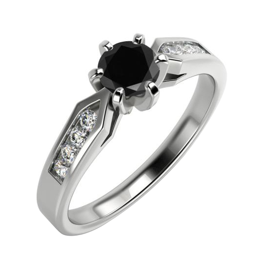 Zásnubní prsten s diamanty Amy 59356