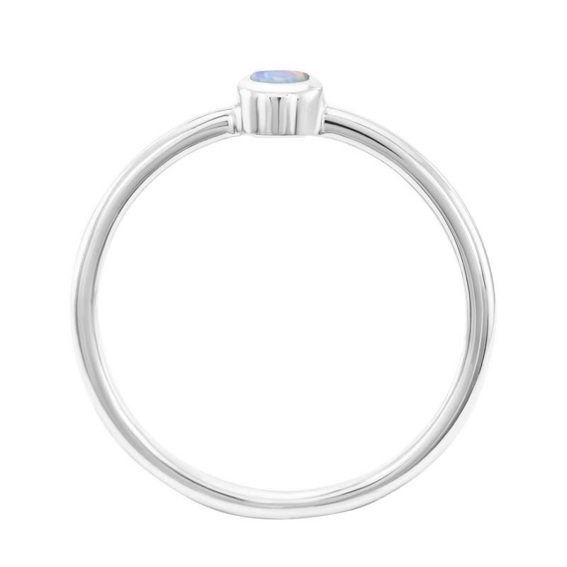 Minimalistický prsten s měsíčním kamenem 62056
