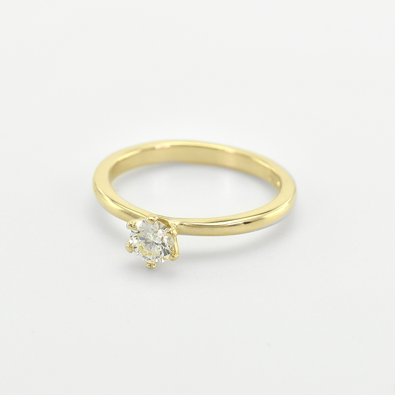Diamantový zásnubní prsten 63676