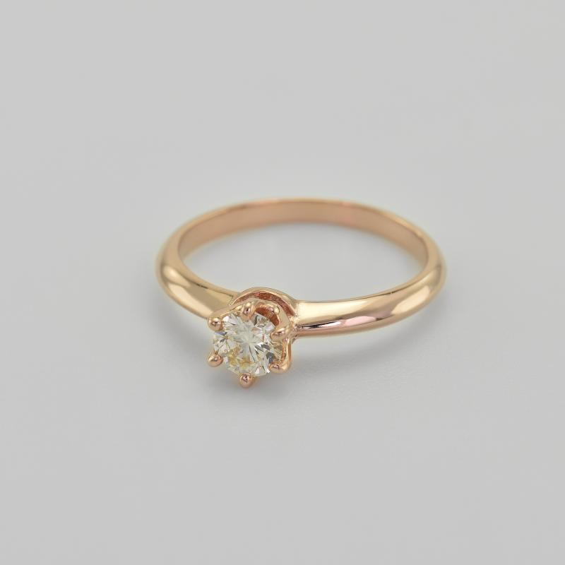 Diamantový prsten ze zlata 64646