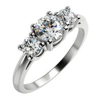 Lab-grown diamantový zásnubní prsten Rita