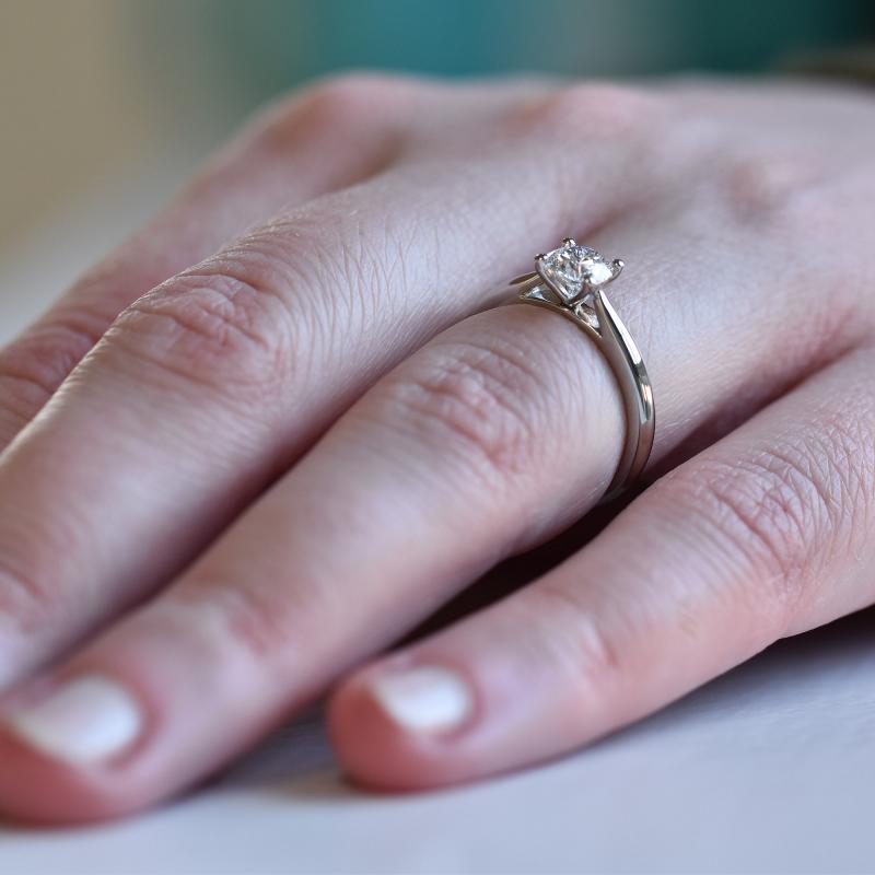 Prsten s certifikovaným diamantem Jasapal 74016