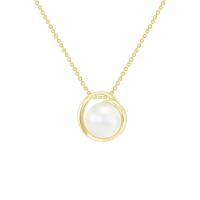 Zlatý perlový náhrdelník Eliena