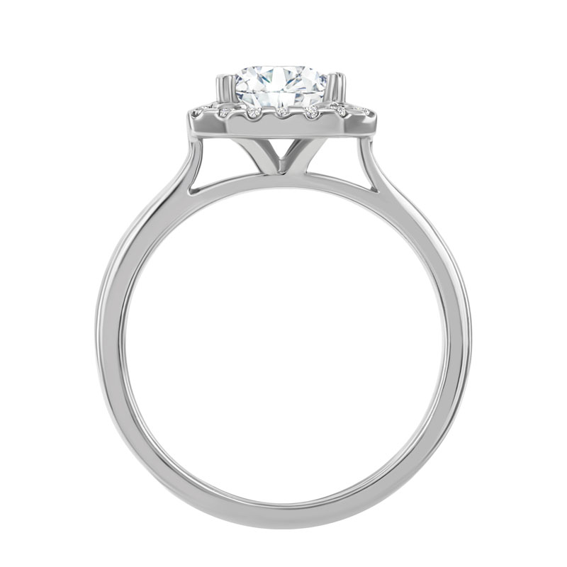 Zásnubní prsten z platiny Valma 82036