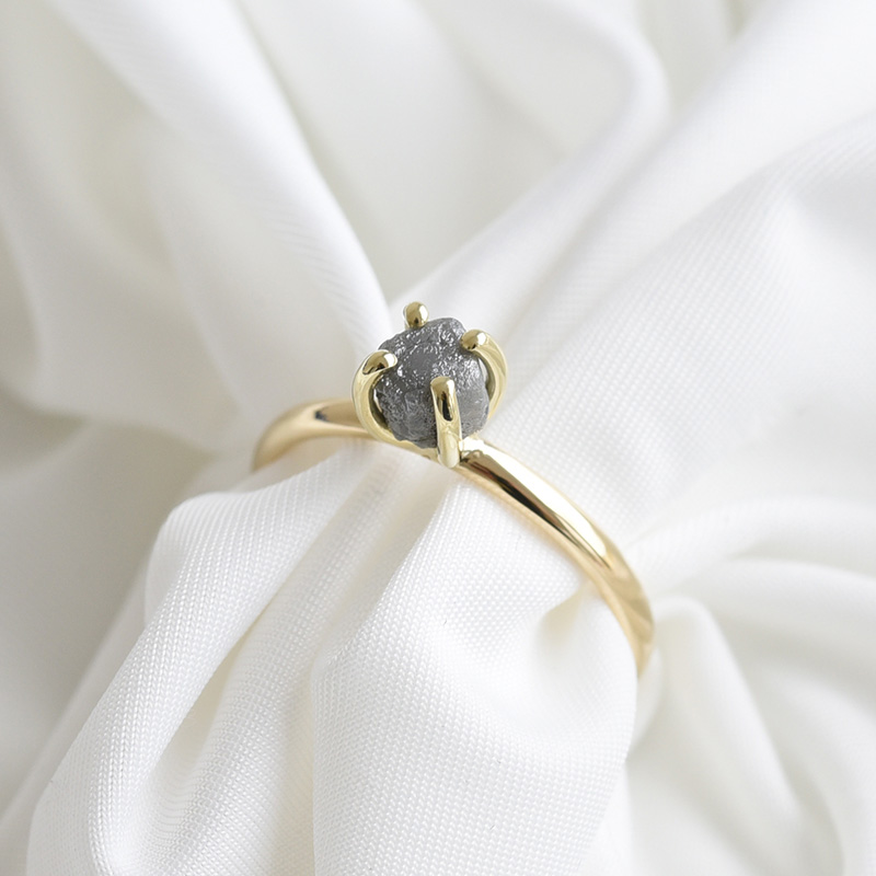 Diamantový prsten ze zlata 82686