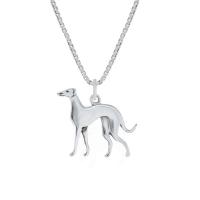 Stříbrný přívěsek ve tvaru psa Greyhound