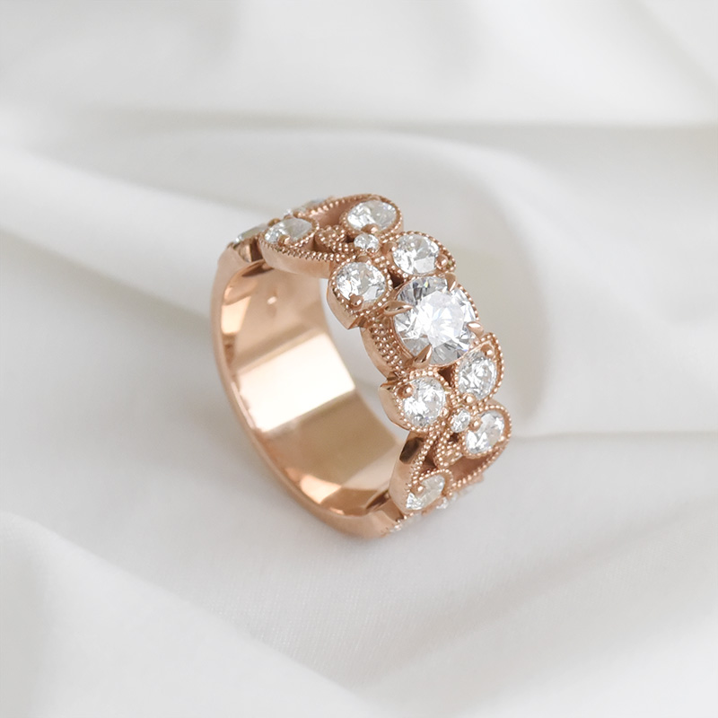 Luxusní prsten 91306