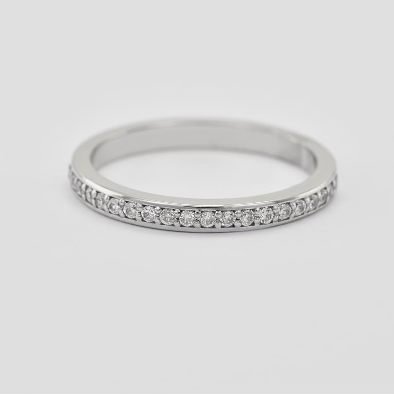 Eternity zlatý prsten s lab-grown diamanty Amina 101417