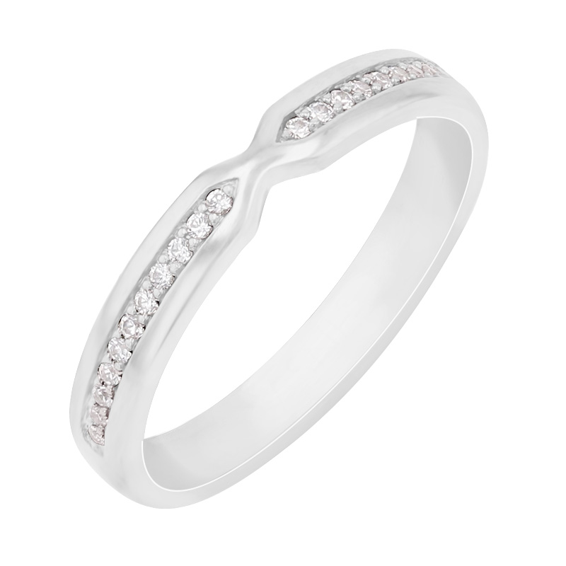 Eternity prsten s lab-grown diamanty Asne
