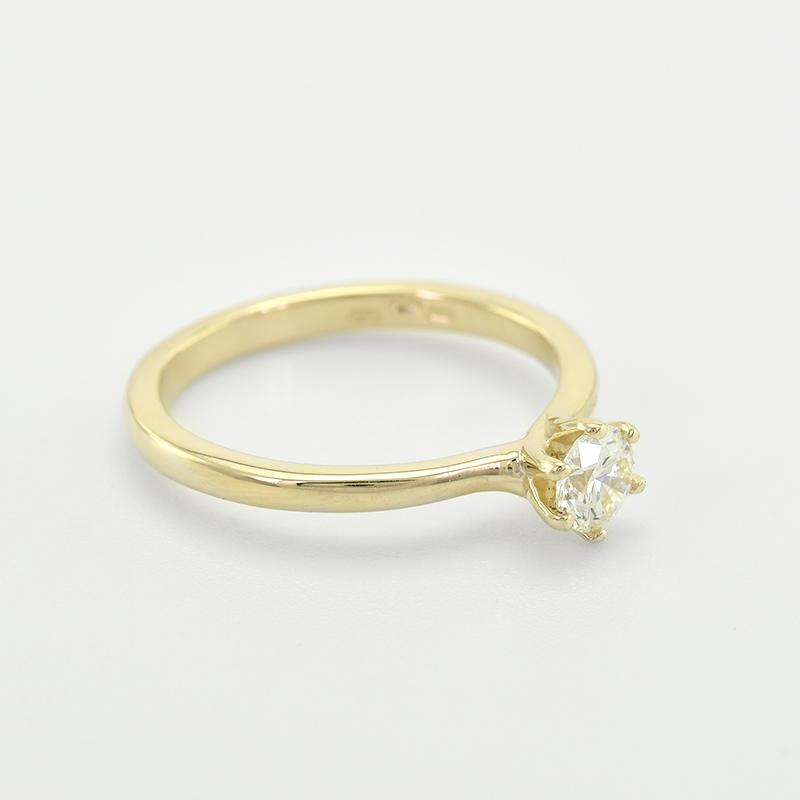 Zásnubní prsten s lab-grown diamantem Osian 102427