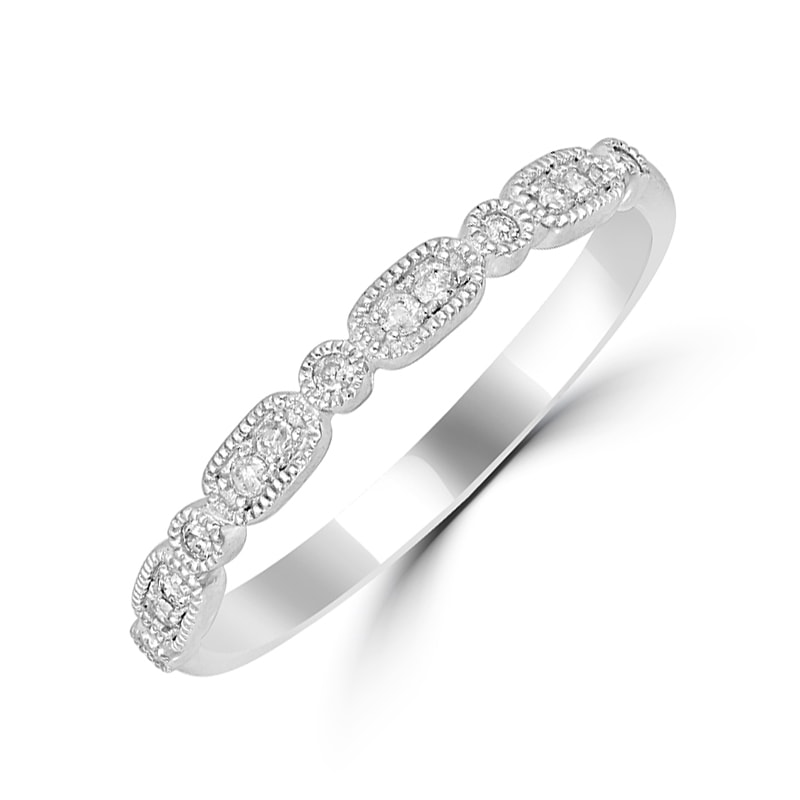 Vintage prsten s lab-grown diamanty a komfortní prsten Liam 105797