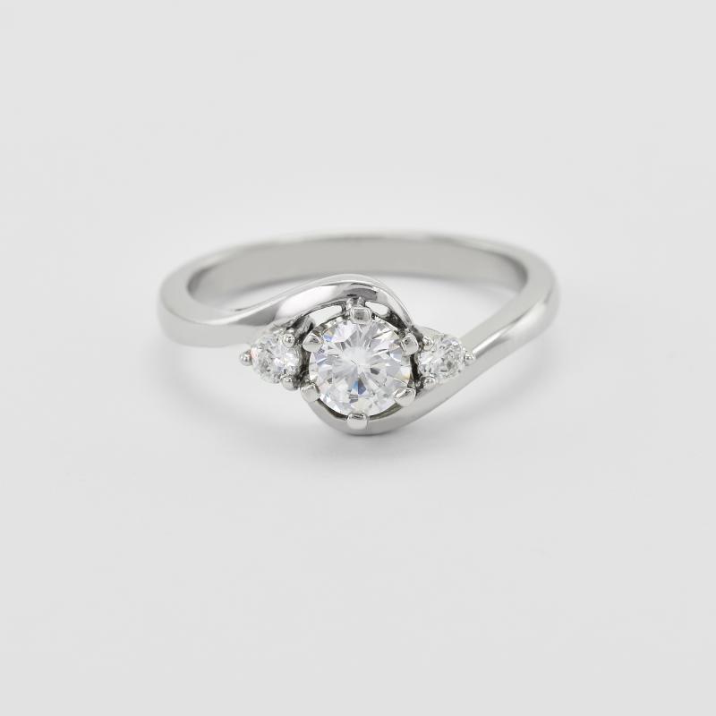 Zásnubní prsten s diamantem 10667