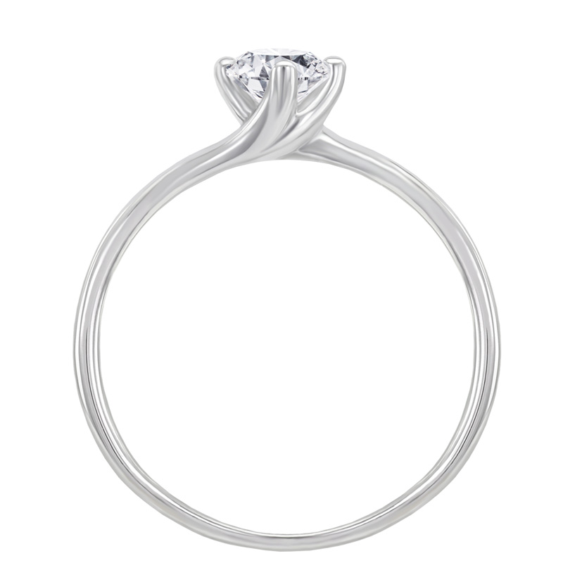 Zásnubní prsten s moissanitem Eleora 111747
