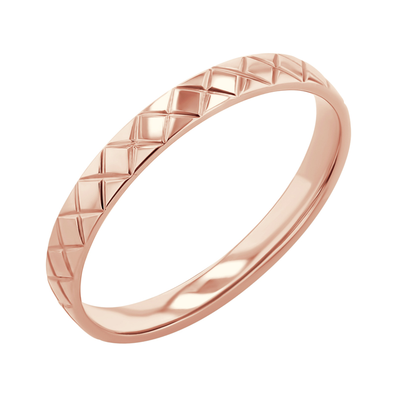 Atypické zlaté snubní prsteny s diamanty Myron 117367