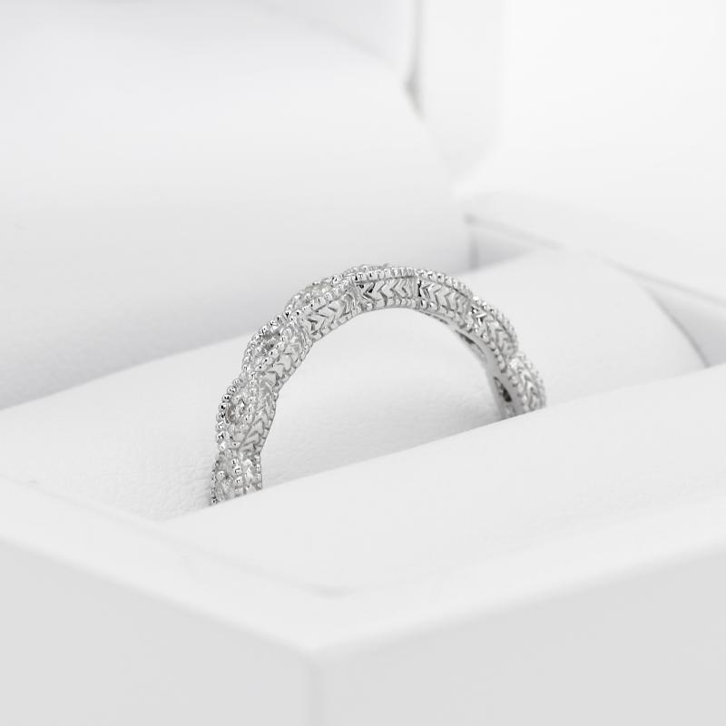 Zlatý prsten s diamanty 11767