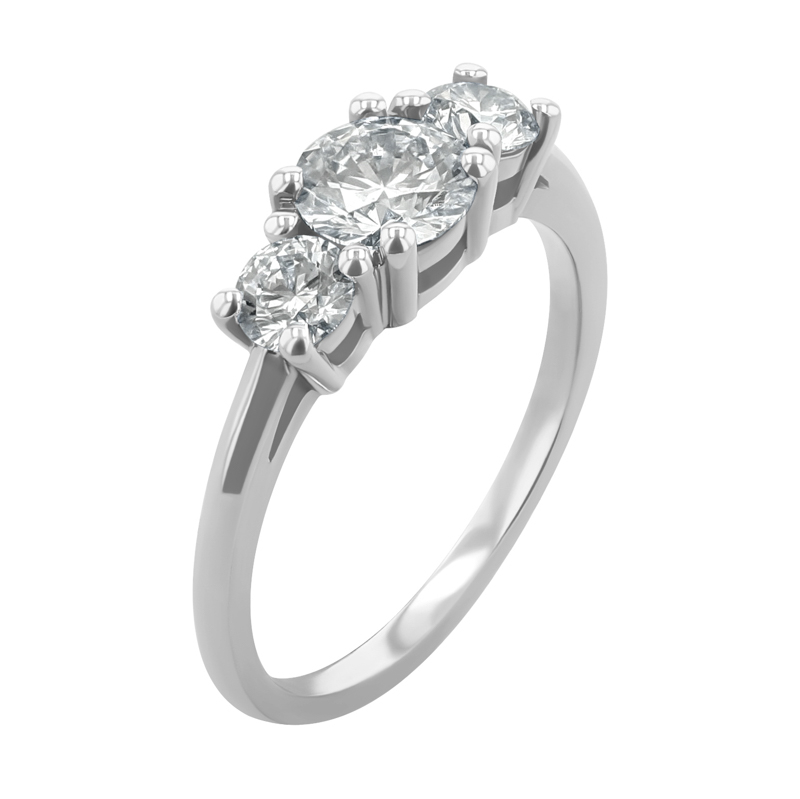 Zásnubní prsten s 0.75ct IGI certifikovaným lab-grown diamantem Rita 120347