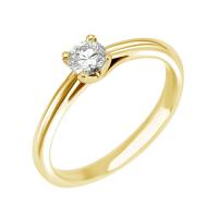 Zásnubní prsten s GIA certifikovaným diamantem Katya