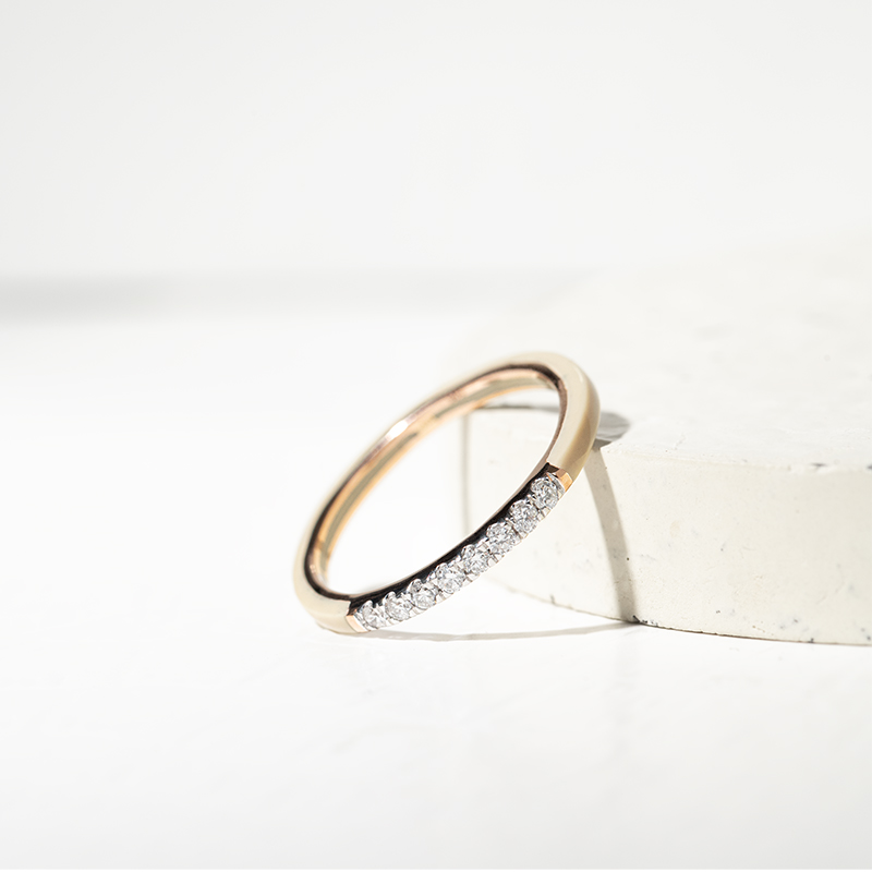 Keramický prsten s diamanty Olyna 127547