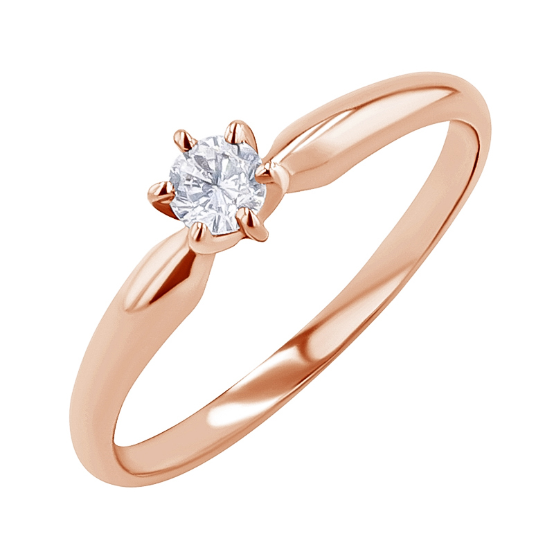 Zásnubní prsten s diamantem Delzi 128827