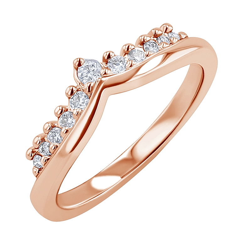Eppi Vykrojený prsten s diamanty Bethanie R44863