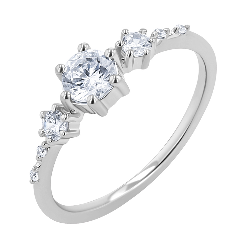 Eppi Zásnubní prsten s lab-grown diamanty Willa RE47275