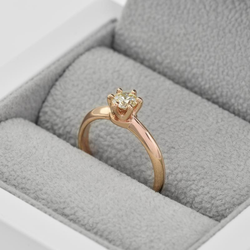 Zásnubní prsten s diamantem 14187