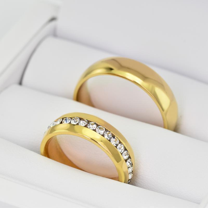 Zlaté snubní prsteny 21897