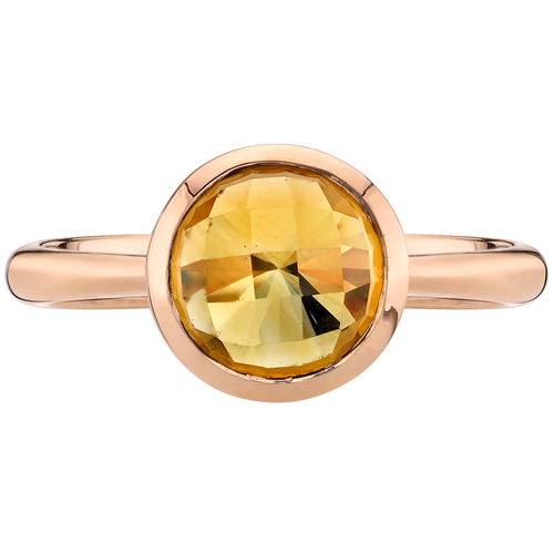 Prsten z růžového zlata 26027