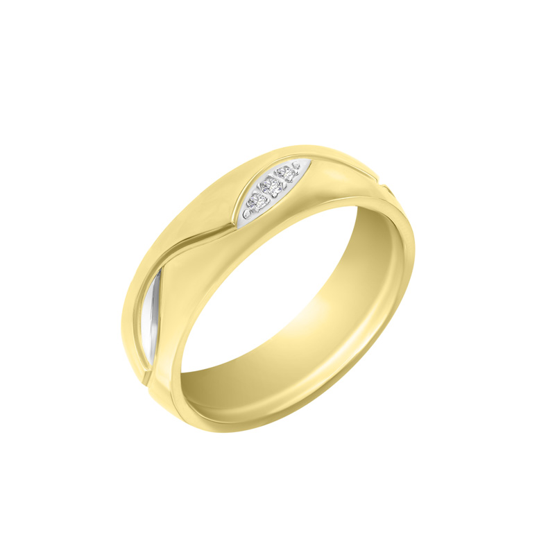 Snubní prsteny ze zlata s diamanty 33437