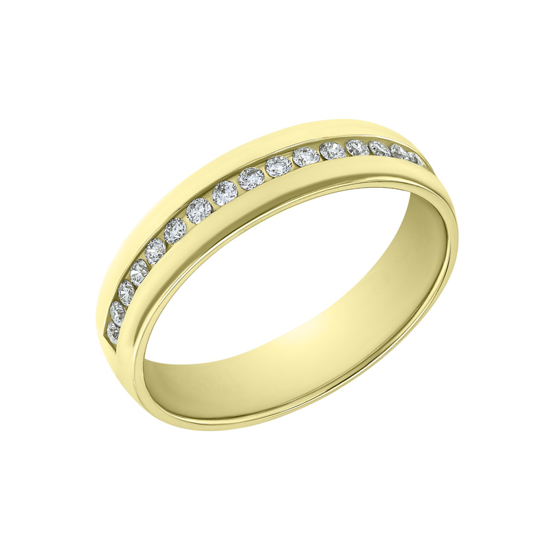 Dámský eternity snubní prsten ze zlata