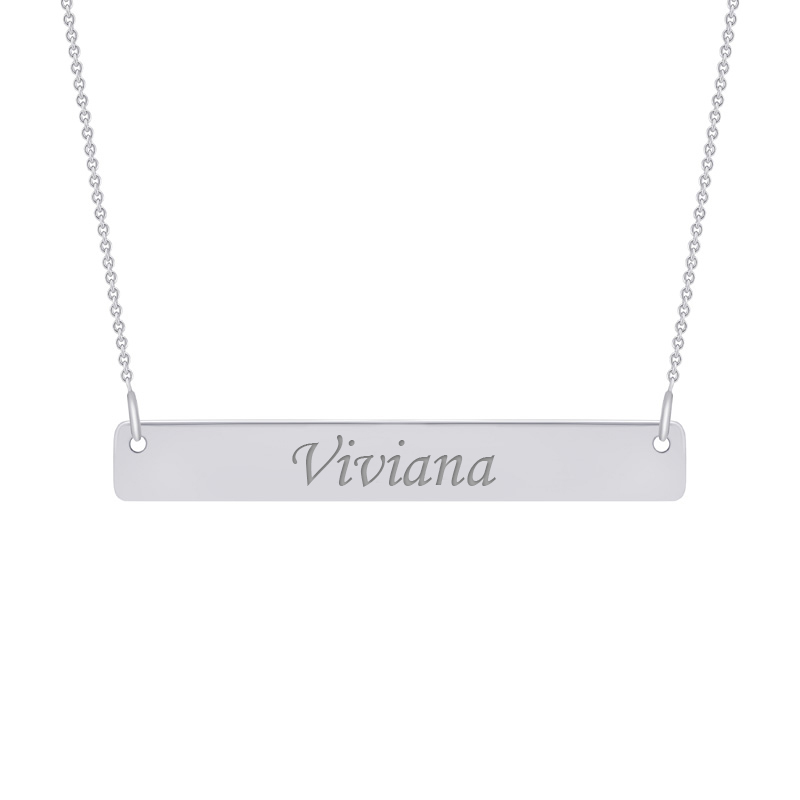 Stříbrný minimalistický náhrdelník