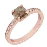 Zlatý prsten s diamanty Marisa