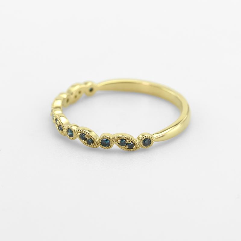 Diamantový eternity prsten ze zlata 46097