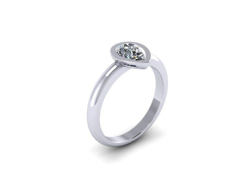 Diamantový prsten Hema 6677