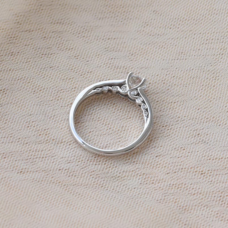 Vintage prsten s diamanty 67537