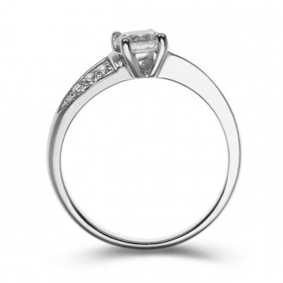 Zásnubní prsten s diamanty Doryne