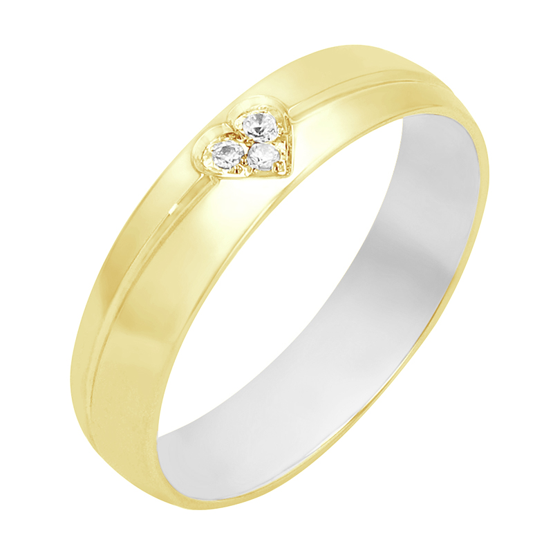 Zlatý dámský prsten 80467