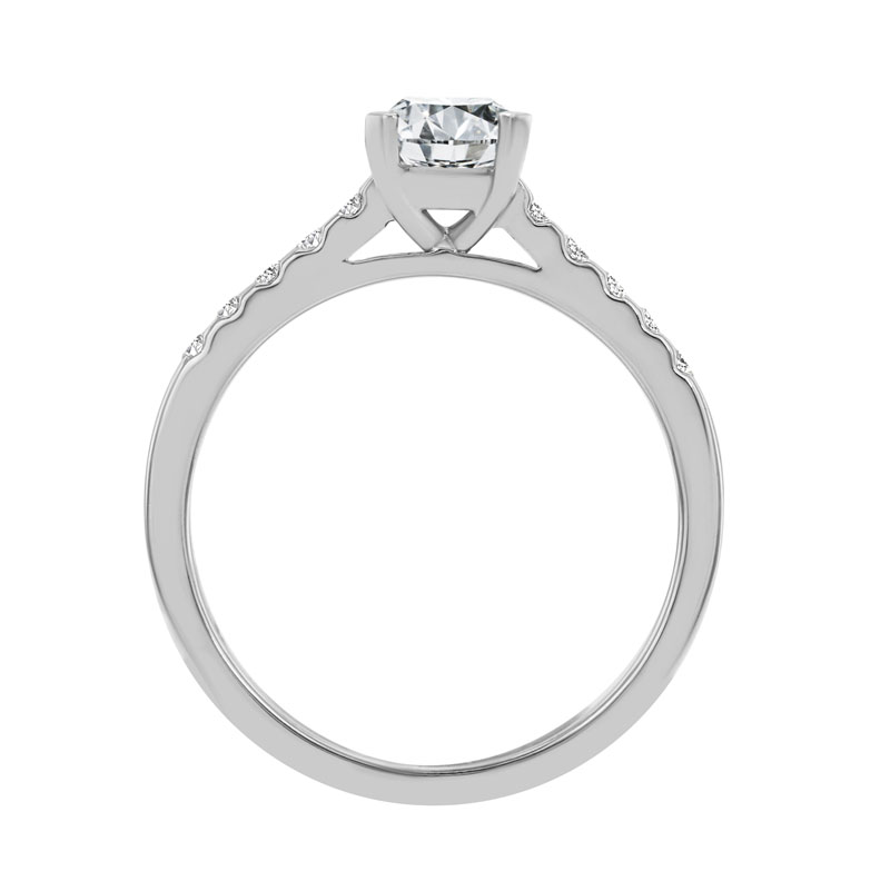Zásnubní platinový prsten Lonia 8657