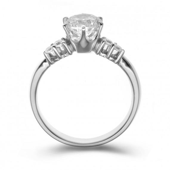 Zásnubní prsten z platiny Balma 8667