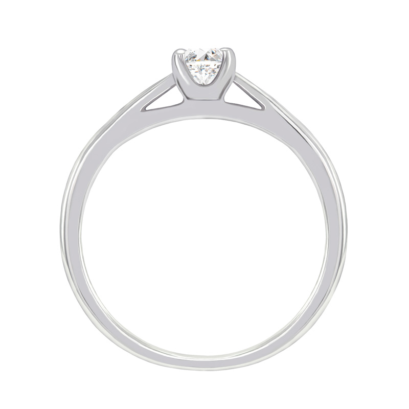 Zásnubní prsten s diamantem Dawi 8737